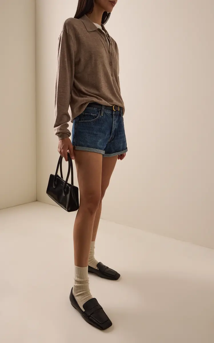 Frame The Darling Denim Shorts | Thumbnail 2 Frame The Darling Denim Shorts | Thumbnail 2