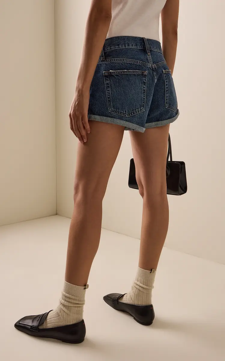 Frame The Darling Denim Shorts | Thumbnail 4 Frame The Darling Denim Shorts | Thumbnail 4