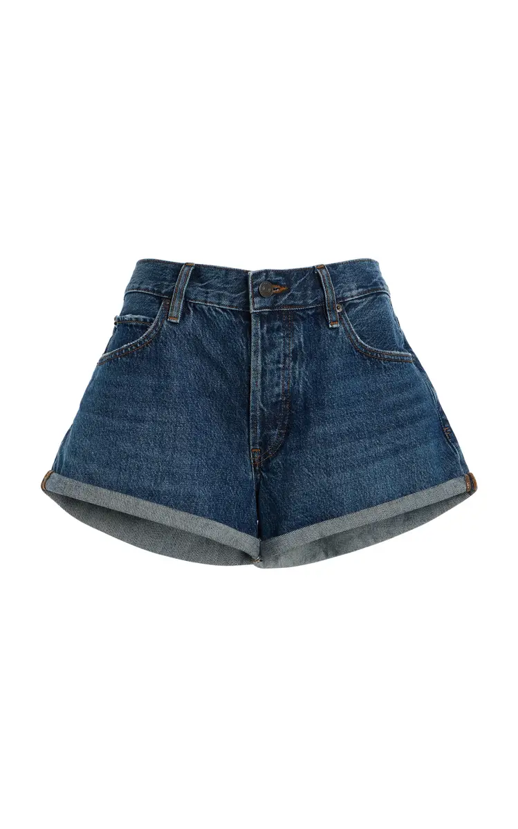 Frame The Darling Denim Shorts | Thumbnail 6 Frame The Darling Denim Shorts | Thumbnail 6