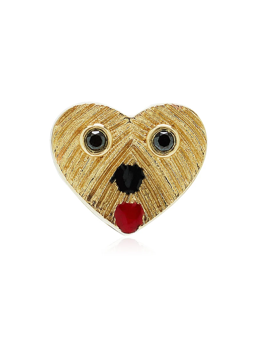 Yvonne Léon Mini Dog Single Earring