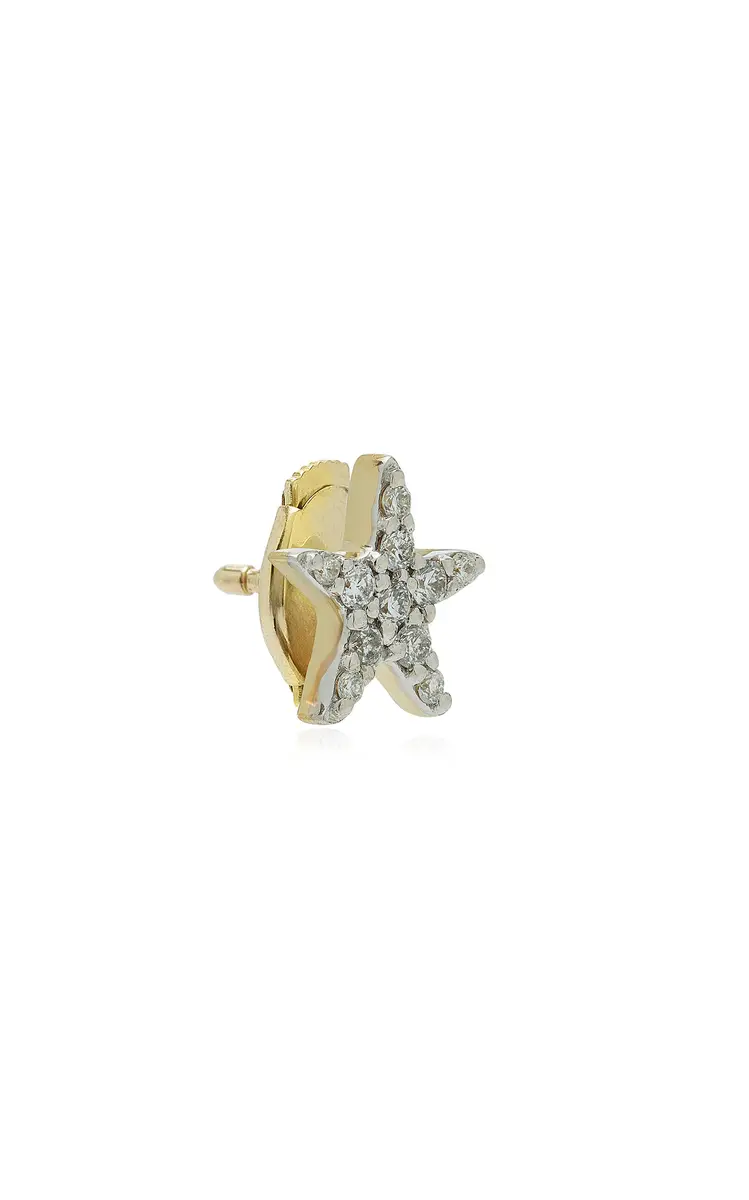 Yvonne Léon Mini Starfish Single Earring | Thumbnail 3 Yvonne Léon Mini Starfish Single Earring | Thumbnail 3