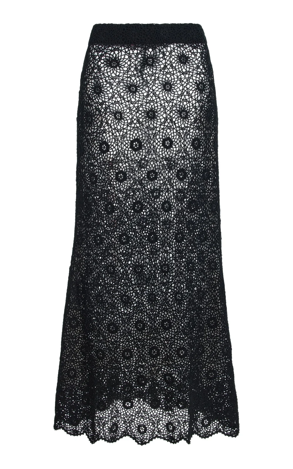Nika Crochet Cotton Maxi Skirt Nika Crochet Cotton Maxi Skirt