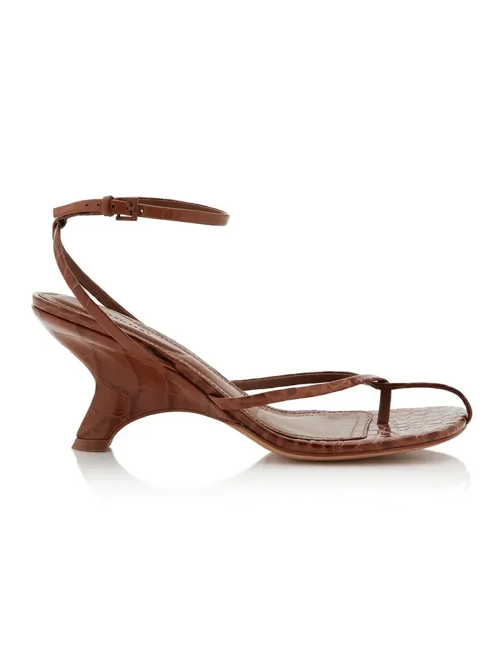 Kelsey Embossed Leather Wedges Kelsey Embossed Leather Wedges