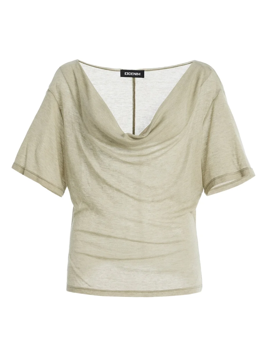 Madeo Cowl Neck Jersey Top Madeo Cowl Neck Jersey Top