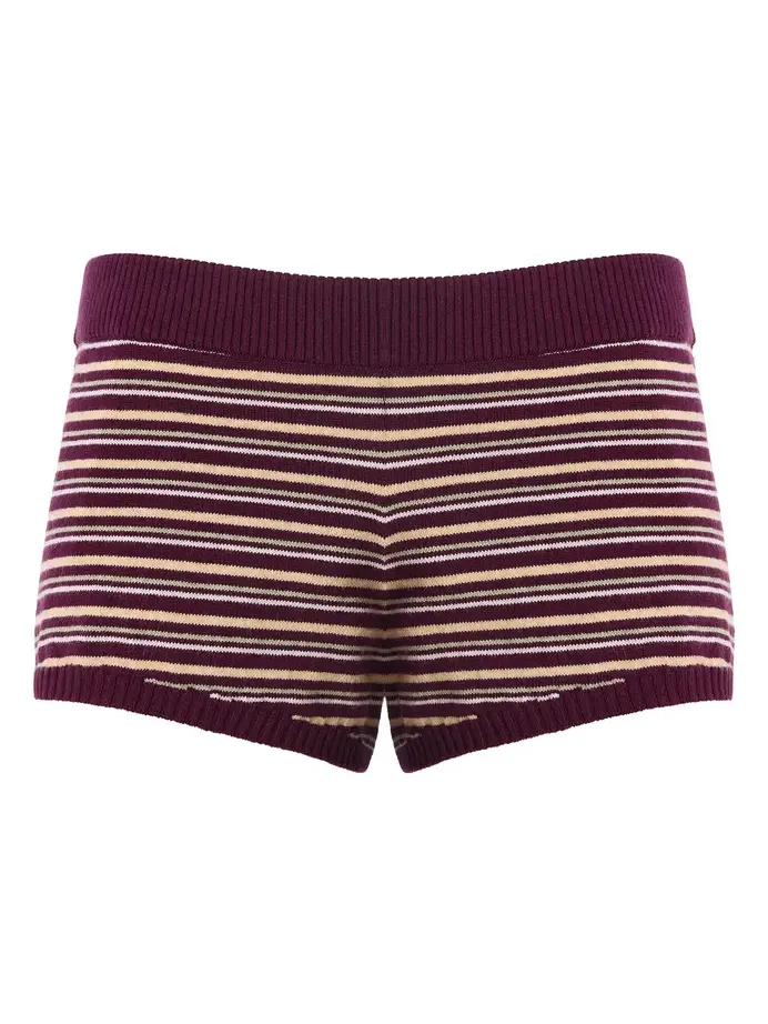 Camden Knitted Cotton-Cashmere Mini Shorts Camden Knitted Cotton-Cashmere Mini Shorts