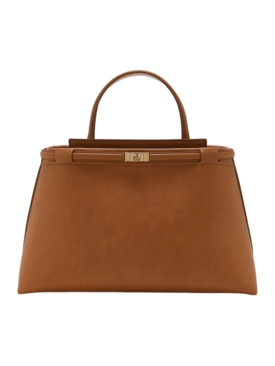 Leoné Leather Top Handle Bag