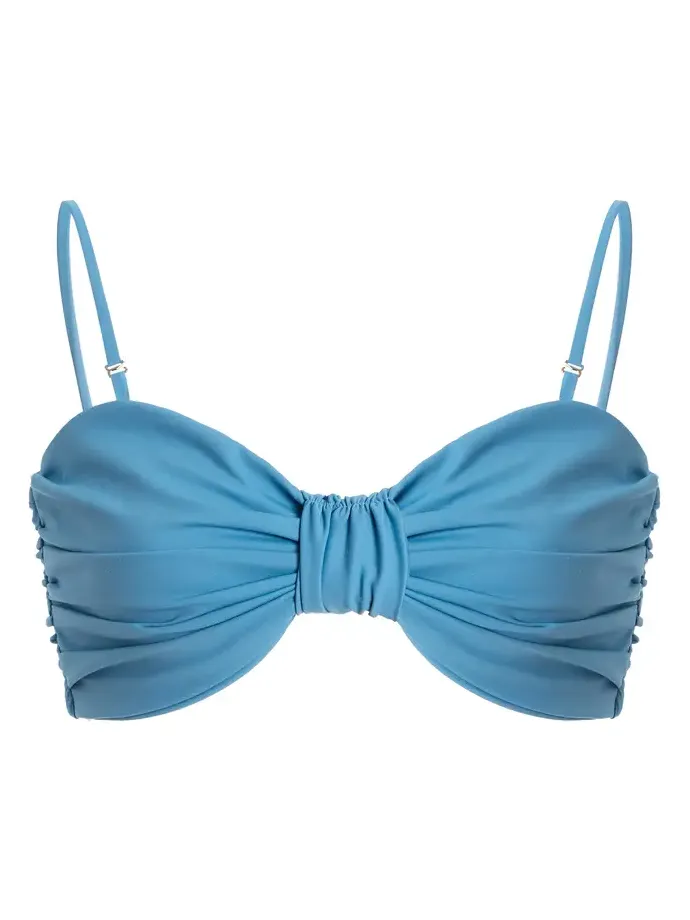 Carmella Draped Bikini Top Carmella Draped Bikini Top