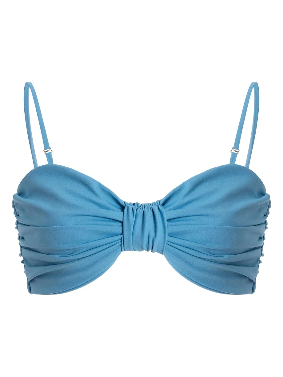 Carmella Draped Bikini Top