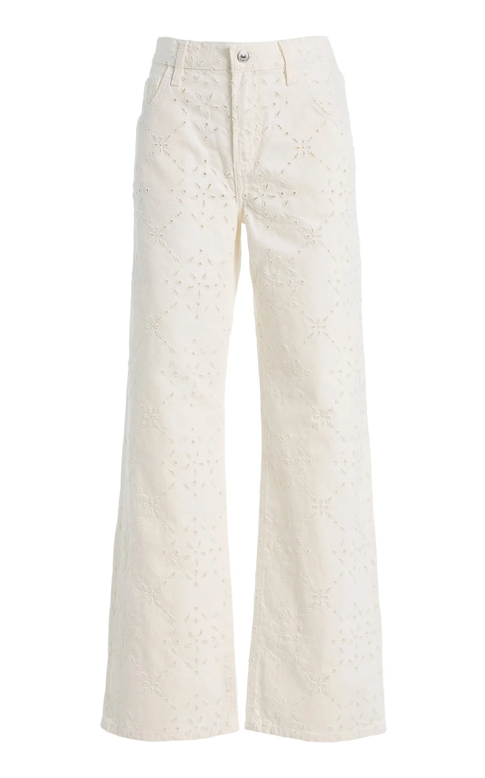 Lindz Rigid Mid-Rise Wide-Leg Jeans Lindz Rigid Mid-Rise Wide-Leg Jeans