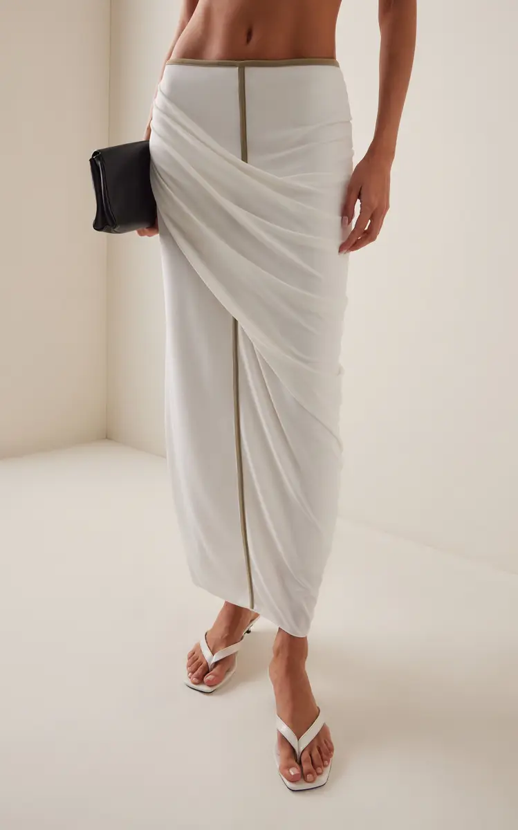 Significant Other Exclusive Jolie Draped Maxi Skirt | Thumbnail 3