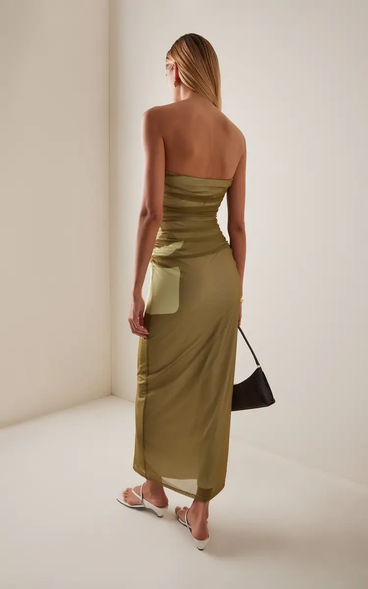 Significant Other Exclusive Sura Strapless Maxi Dress | Thumbnail 4 Significant Other Exclusive Sura Strapless Maxi Dress | Thumbnail 4