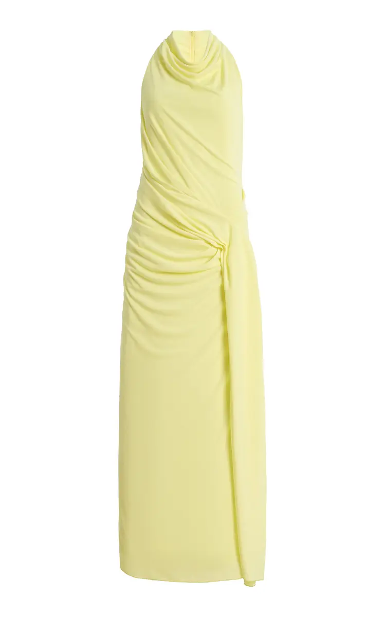 Drue Draped Jersey Maxi Dress Drue Draped Jersey Maxi Dress