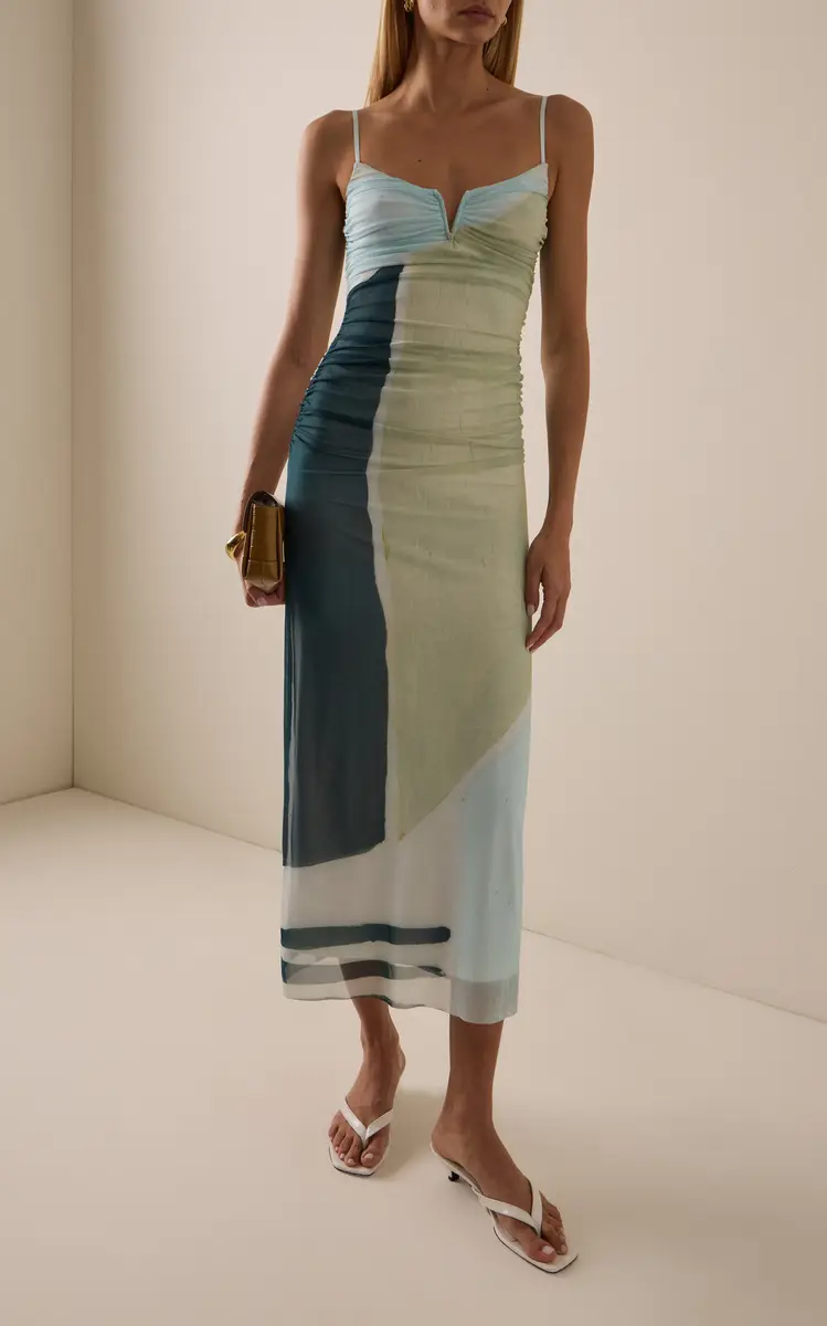 Significant Other Yusra Printed Midi Dress | Thumbnail 2 Significant Other Yusra Printed Midi Dress | Thumbnail 2