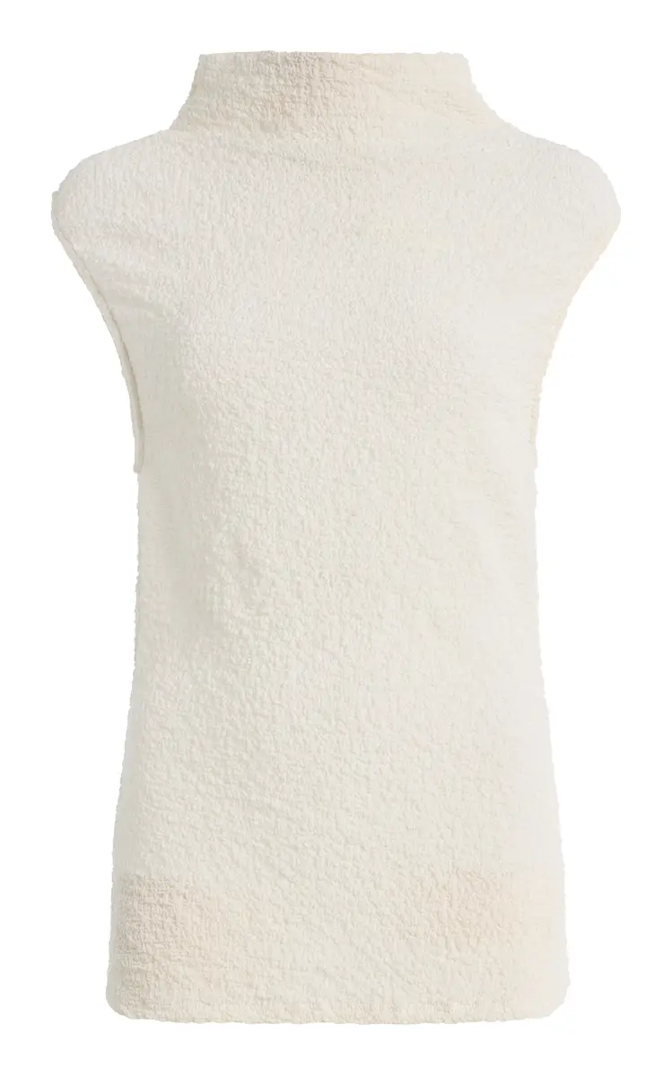 Paris Georgia Elemental Popcorn Cotton-Blend Top | Image 1 Paris Georgia Elemental Popcorn Cotton-Blend Top | Image 1