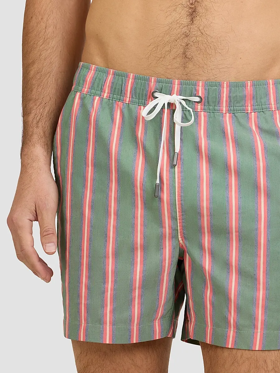 Onia Men's Charles Striped 5'' Swim Trunks | Thumbnail 4