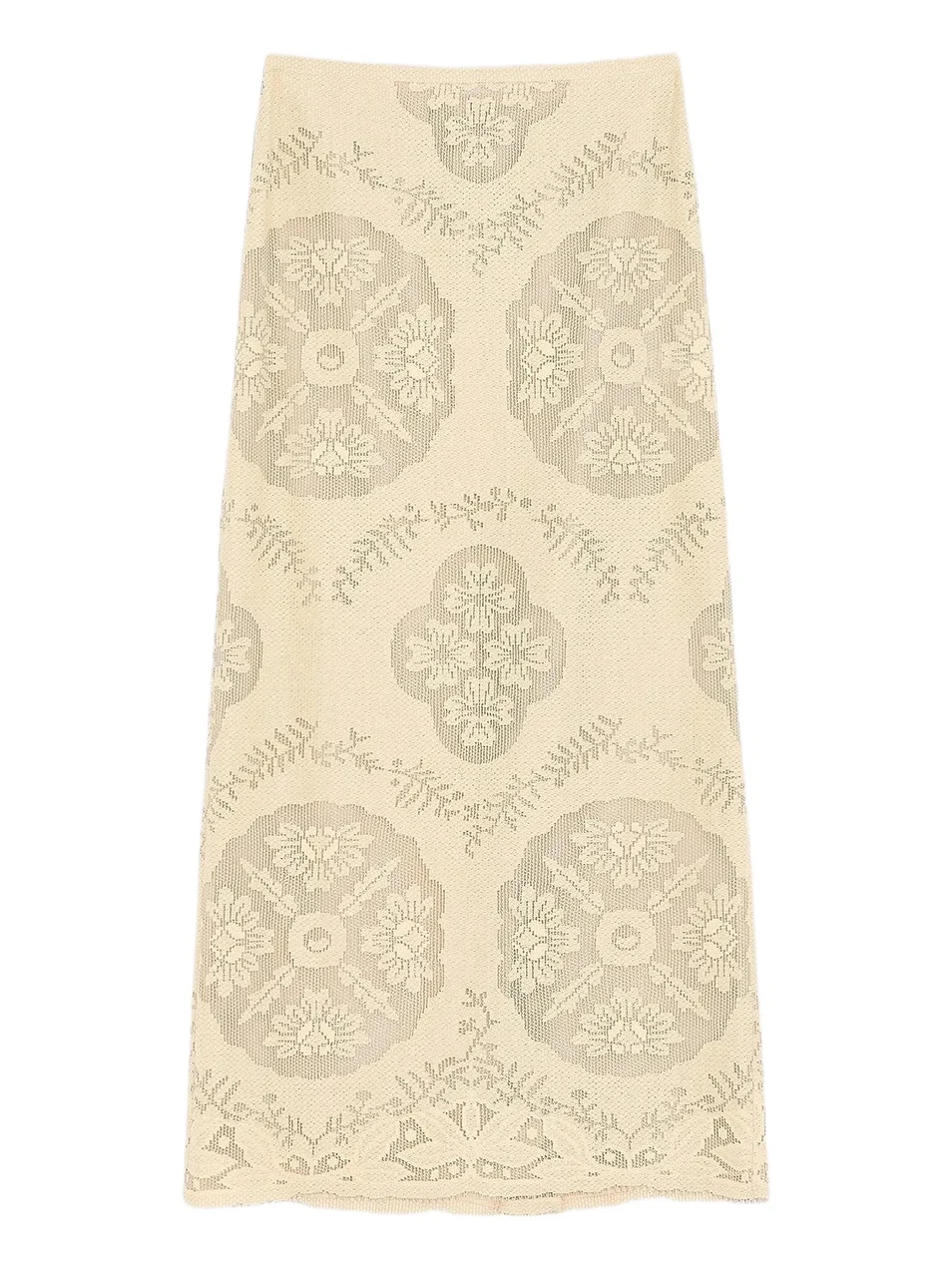 Women's Skirt in Floral Stamp Blanket Women's Skirt in Floral Stamp Blanket