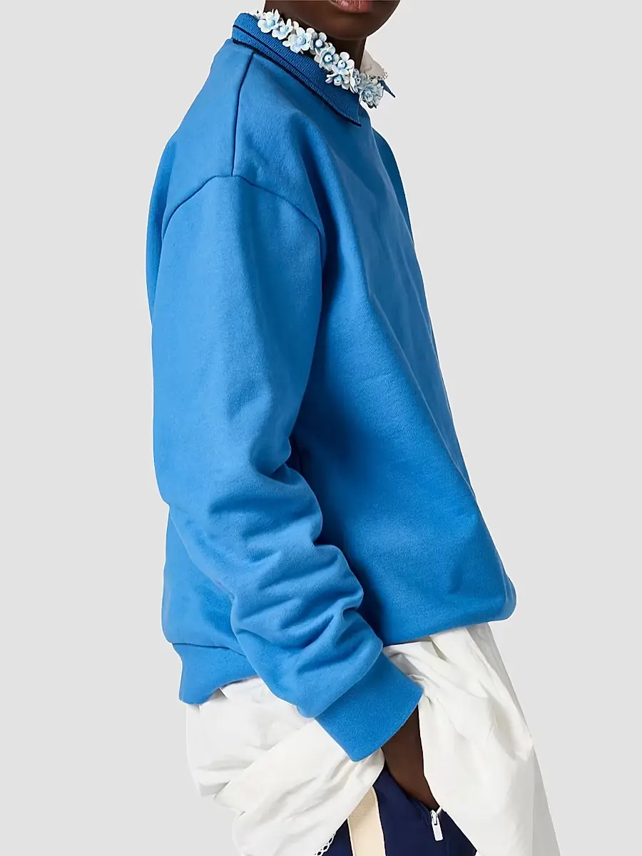 Miu Miu Women's Cotton Fleece Sweatshirt | Thumbnail 5