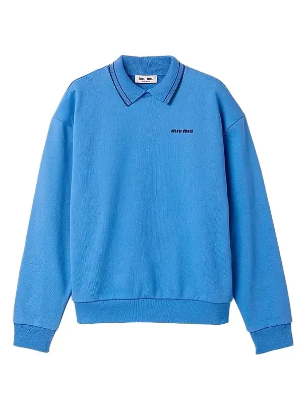 Miu Miu Women's Cotton Fleece Sweatshirt
