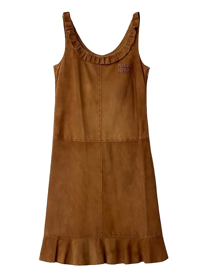Women's Waxed Suede Dress