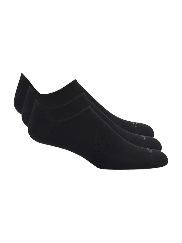 Marcoliani Men's Invisible No-Show Socks 3-Pack