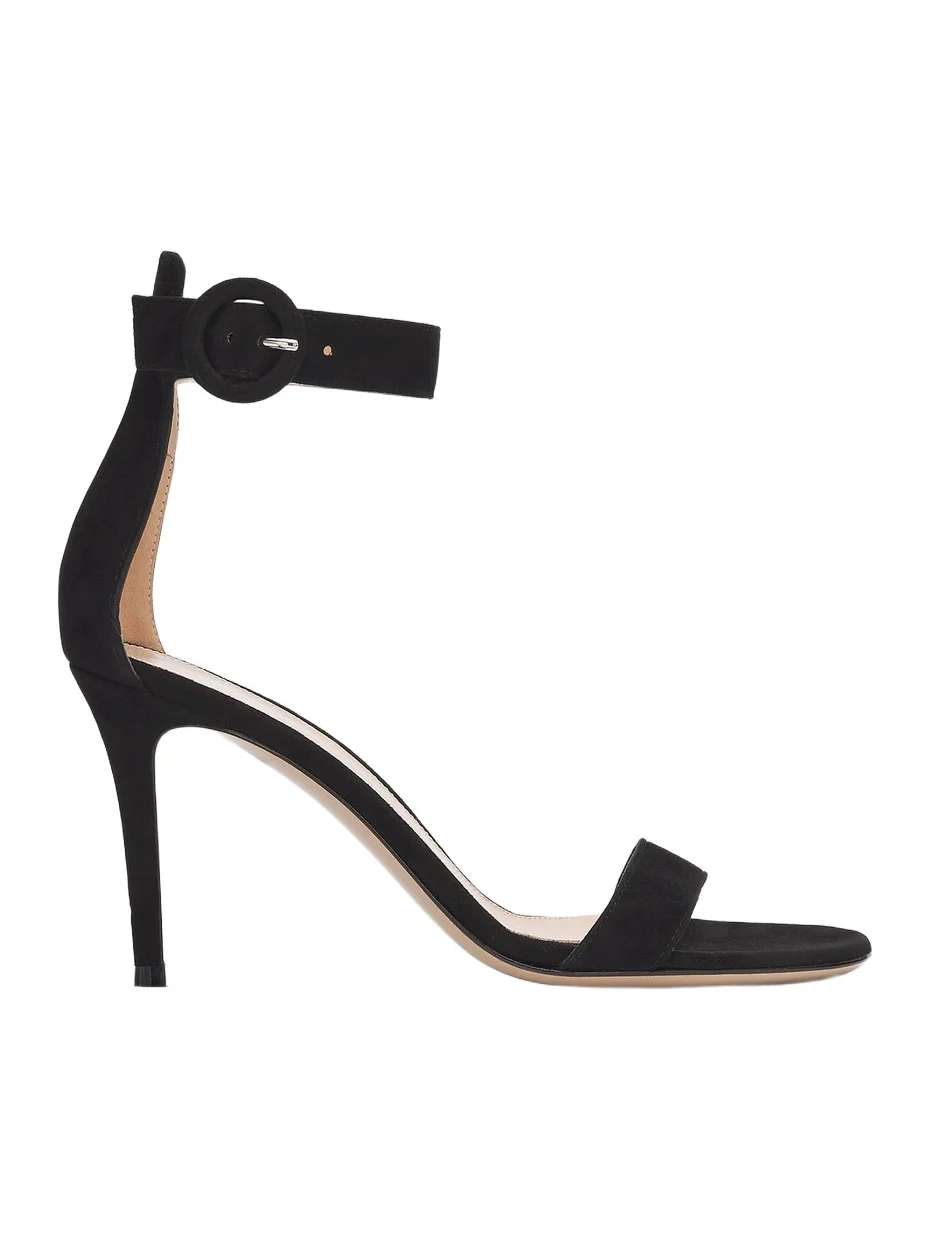 Women's Portofino 85MM Suede Sandals Women's Portofino 85MM Suede Sandals
