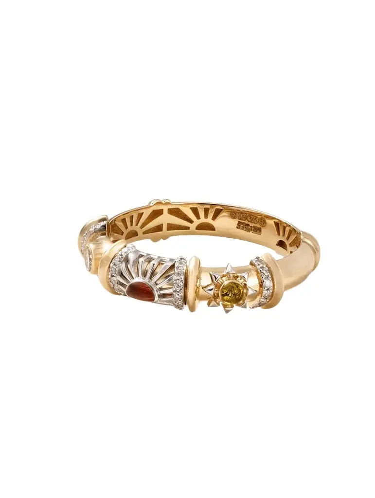 L’Atelier Nawbar Milky Way 18-karat Gold Diamond Band | Image 1 L’Atelier Nawbar Milky Way 18-karat Gold Diamond Band | Image 1
