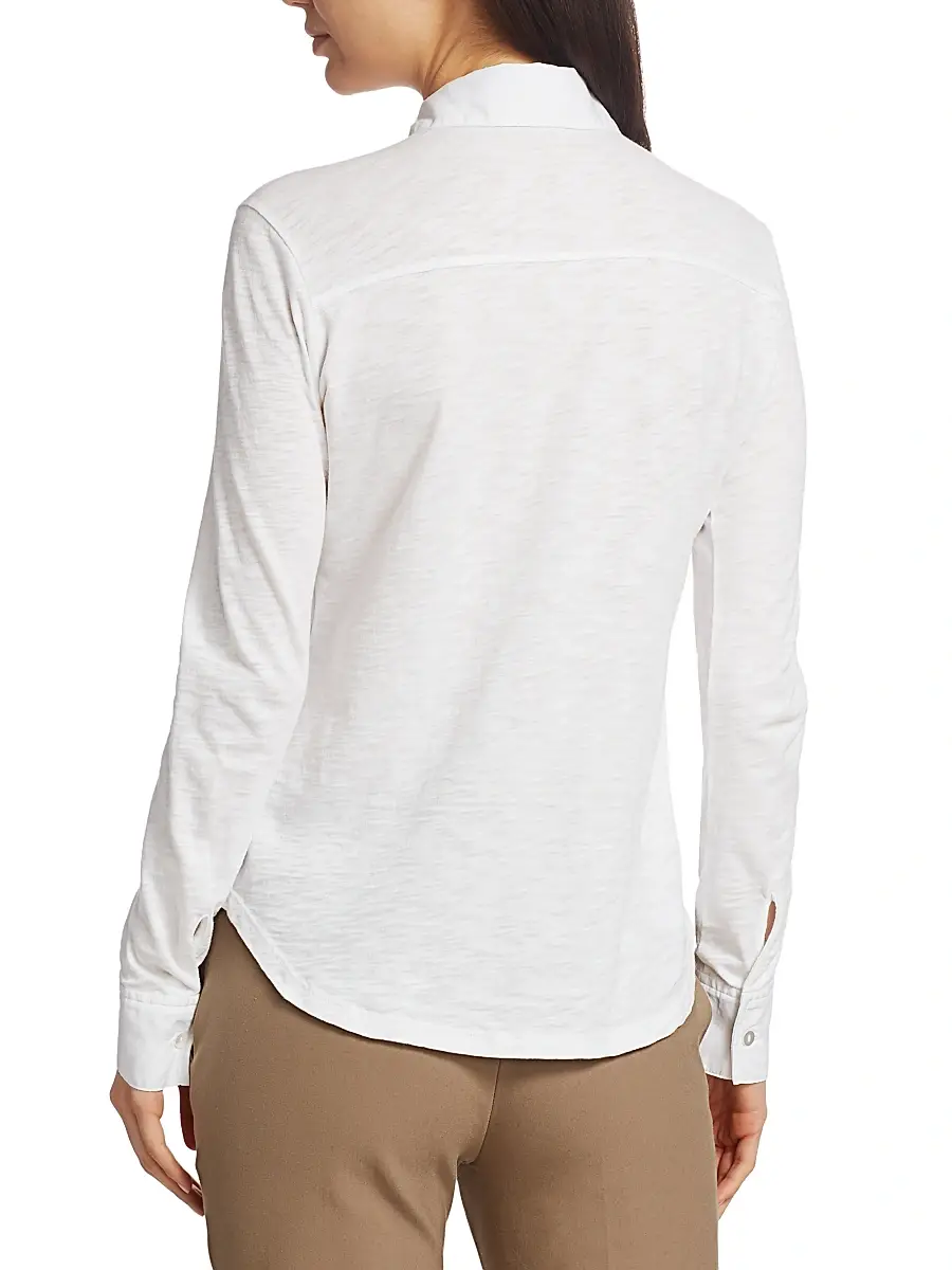 Theory Women's Riduro Organic Cotton Shirt | Thumbnail 5