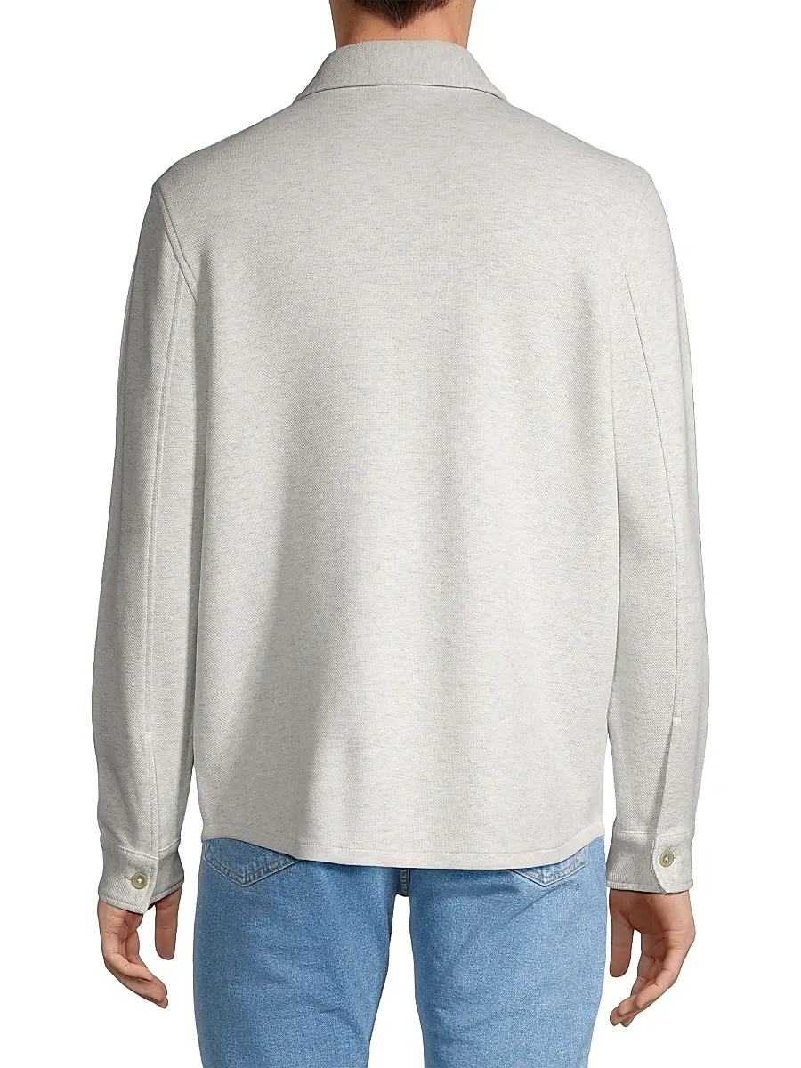 Vince Men's Cotton-Blend Shirt Jacket | Thumbnail 5 Vince Men's Cotton-Blend Shirt Jacket | Thumbnail 5