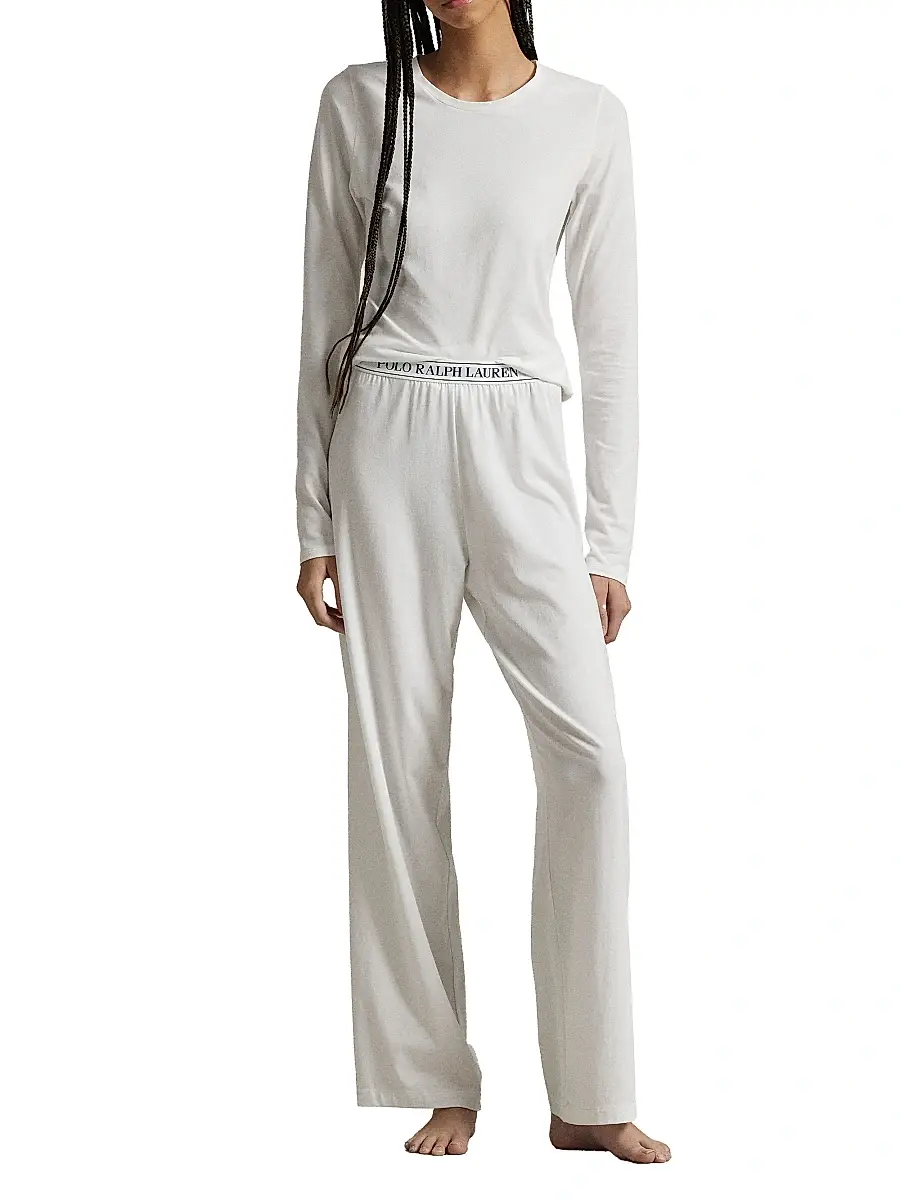 Polo Ralph Lauren Women's Base Layer Stretch Cotton T-Shirt | Thumbnail 2 Polo Ralph Lauren Women's Base Layer Stretch Cotton T-Shirt | Thumbnail 2