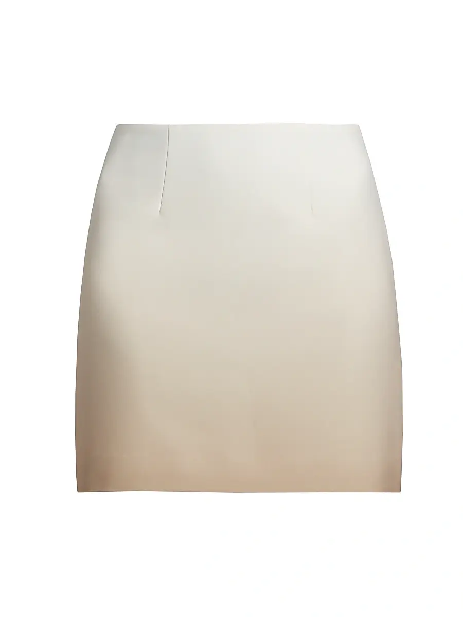 Et Ochs Women's Holden Ombré Miniskirt - Taupe | Image 1 Et Ochs Women's Holden Ombré Miniskirt - Taupe | Image 1