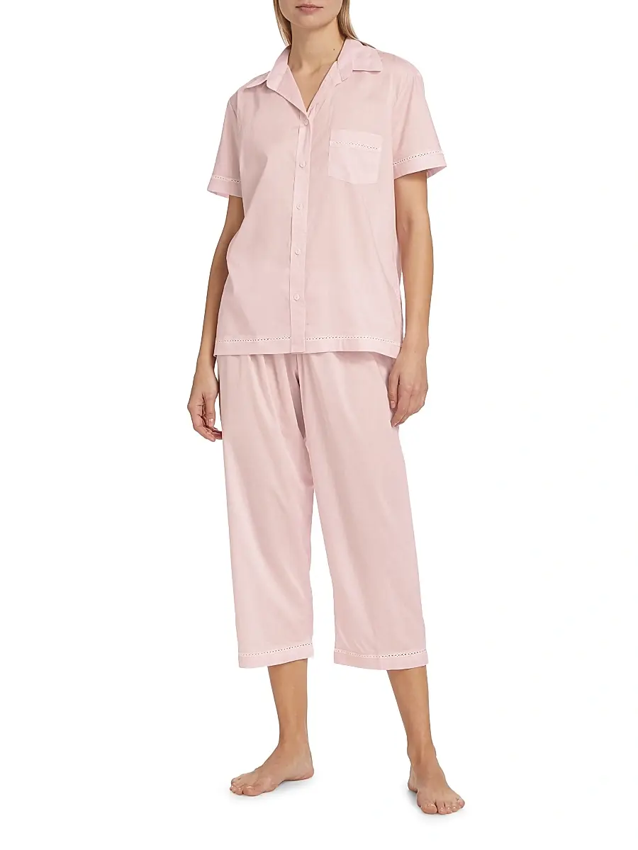 Pour Les Femmes Women's Core Classics Pajama Set | Thumbnail 3 Pour Les Femmes Women's Core Classics Pajama Set | Thumbnail 3