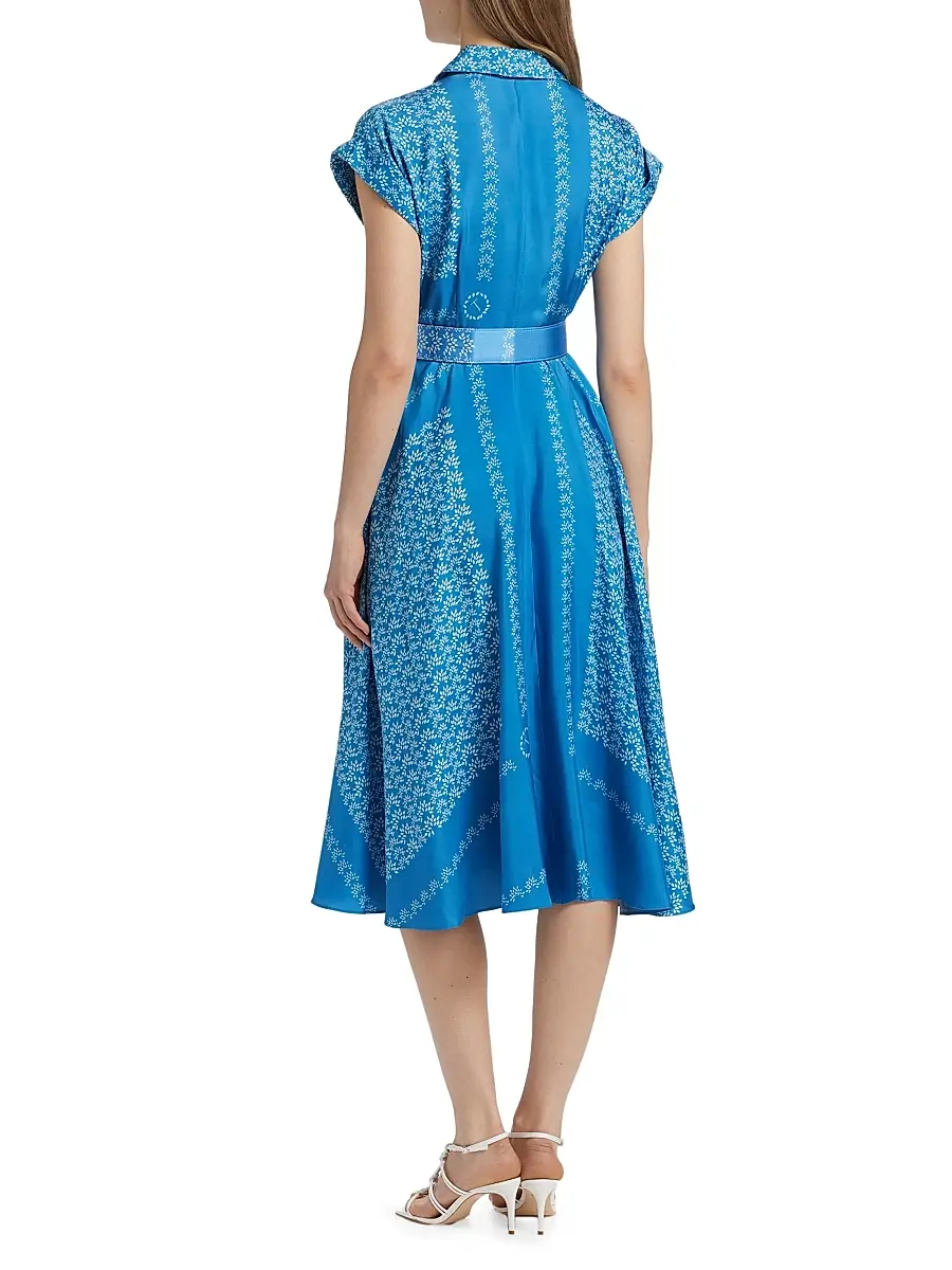 Toccin Women's Serena Floral Belted Shirtdress | Thumbnail 5 Toccin Women's Serena Floral Belted Shirtdress | Thumbnail 5