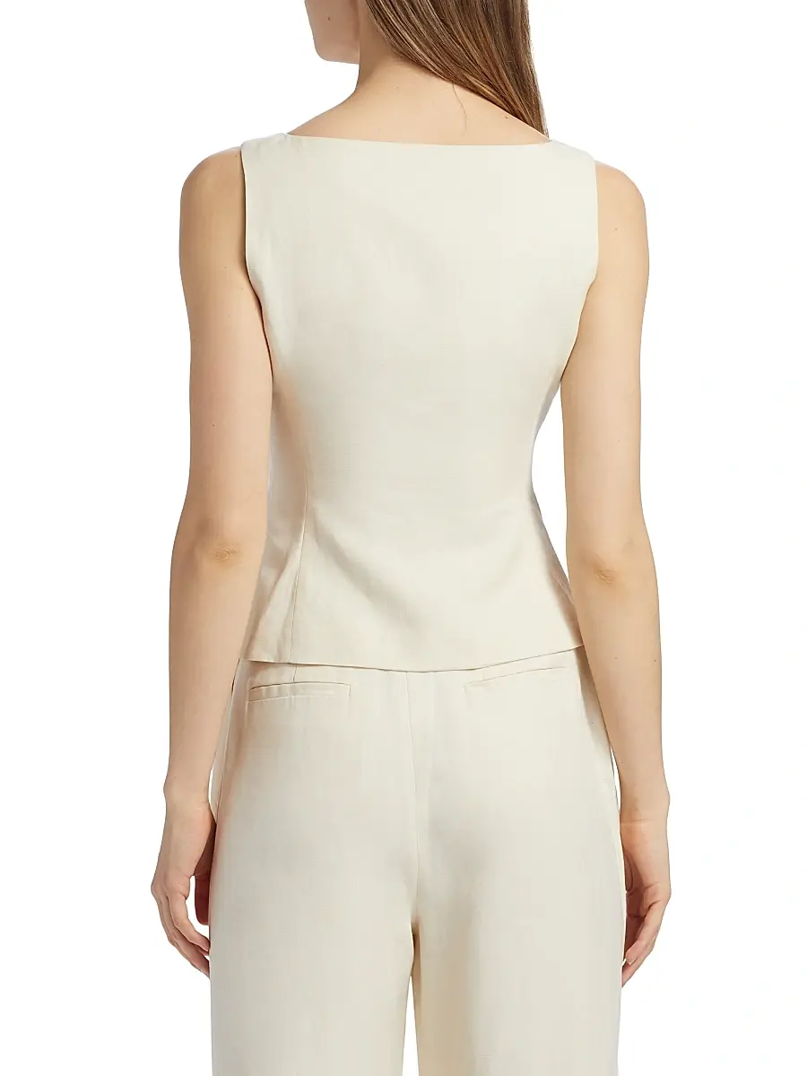 Toccin Women's Georgia Cotton-Blend Top | Thumbnail 5 Toccin Women's Georgia Cotton-Blend Top | Thumbnail 5