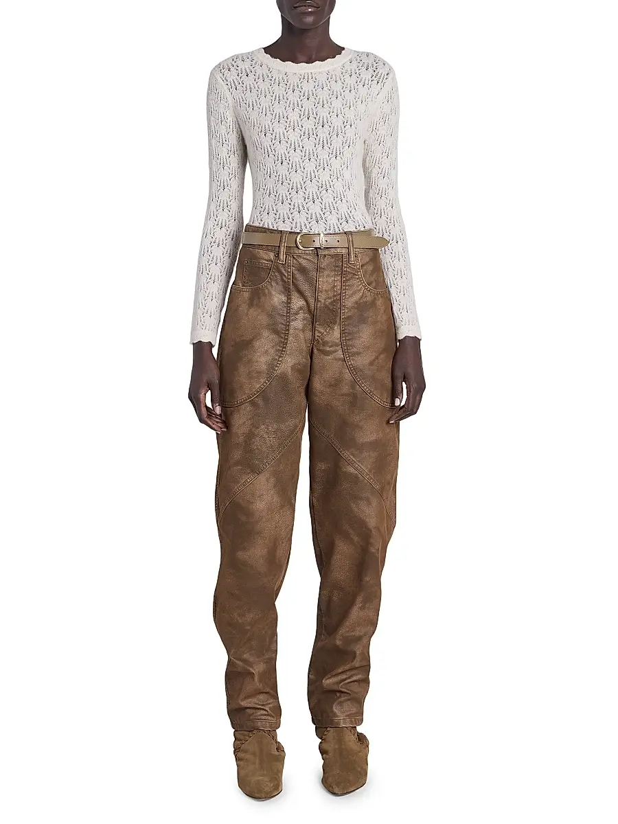 Isabel Marant Women's Zadd Leather Belt | Thumbnail 3 Isabel Marant Women's Zadd Leather Belt | Thumbnail 3