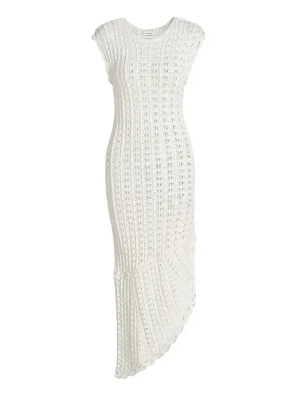 Women's Malena Knit Asymmetric-Hem Midi-Dress Women's Malena Knit Asymmetric-Hem Midi-Dress