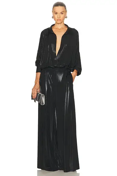 Norma Kamali Mens Pleat Pant | Thumbnail 5 Norma Kamali Mens Pleat Pant | Thumbnail 5