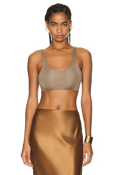 Saint Laurent Knit Bralette | Image 1 Saint Laurent Knit Bralette | Image 1