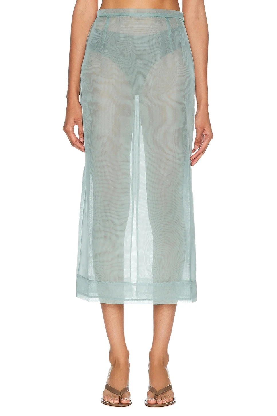 Organza Pencil Skirt