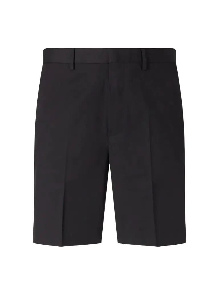 Dries Van Noten Straight-Leg Cotton and Wool-Blend Shorts