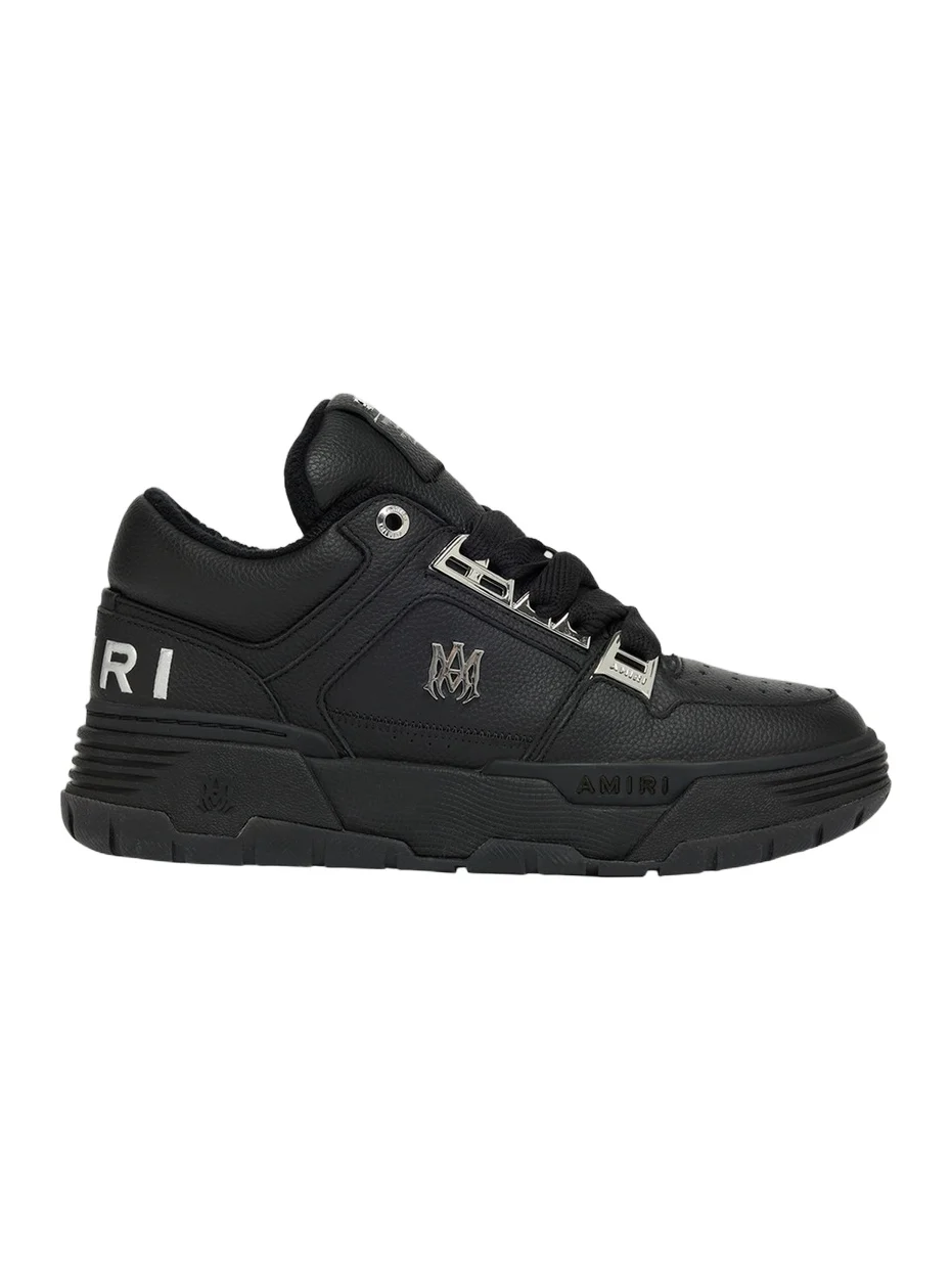 Men's Metallic MA-1 Leather Low-Top Sneakers Men's Metallic MA-1 Leather Low-Top Sneakers