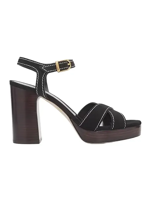 Women's Park Platform 85MM Suede Strappy Sandals Women's Park Platform 85MM Suede Strappy Sandals