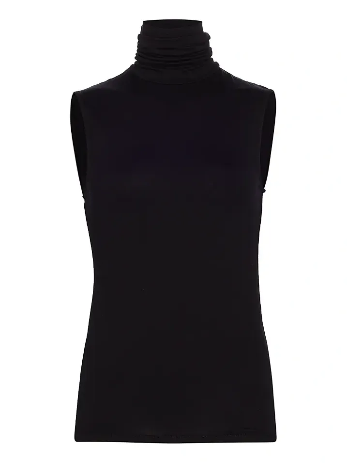 Women's Soft Touch Sleeveless Turtleneck Women's Soft Touch Sleeveless Turtleneck