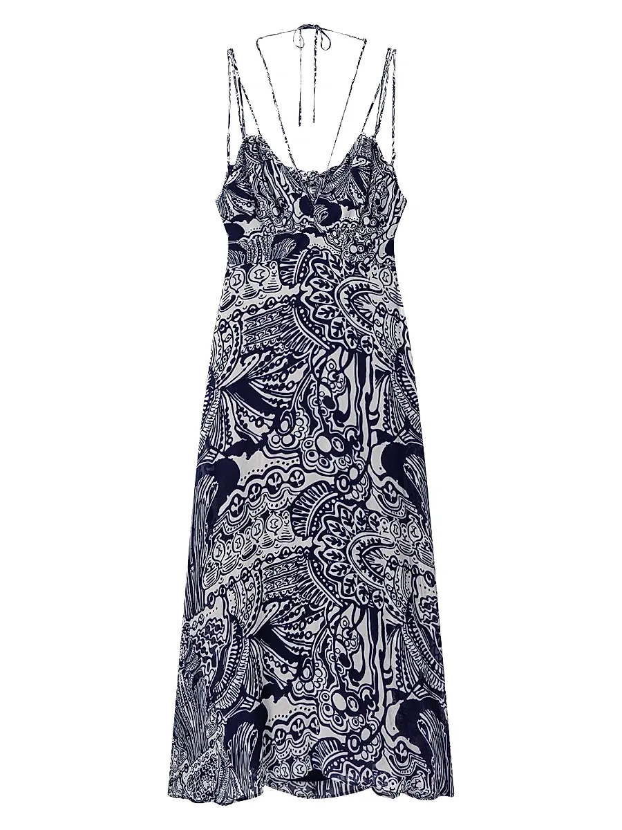 Reiss Women's Quinn Printed Maxi Dress