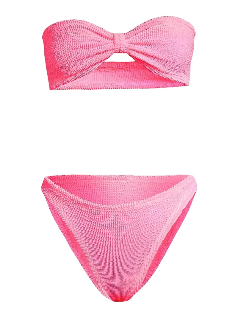 Hunza G Women's Jean Bow Two-Piece Bikini Set
