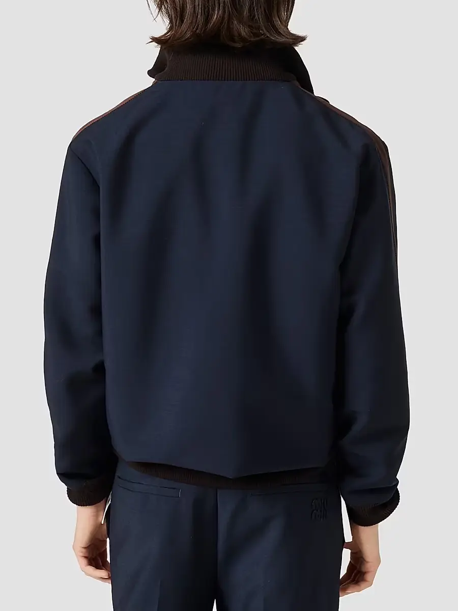 Miu Miu Women's Kid Mohair Blouson Jacket | Thumbnail 4 Miu Miu Women's Kid Mohair Blouson Jacket | Thumbnail 4