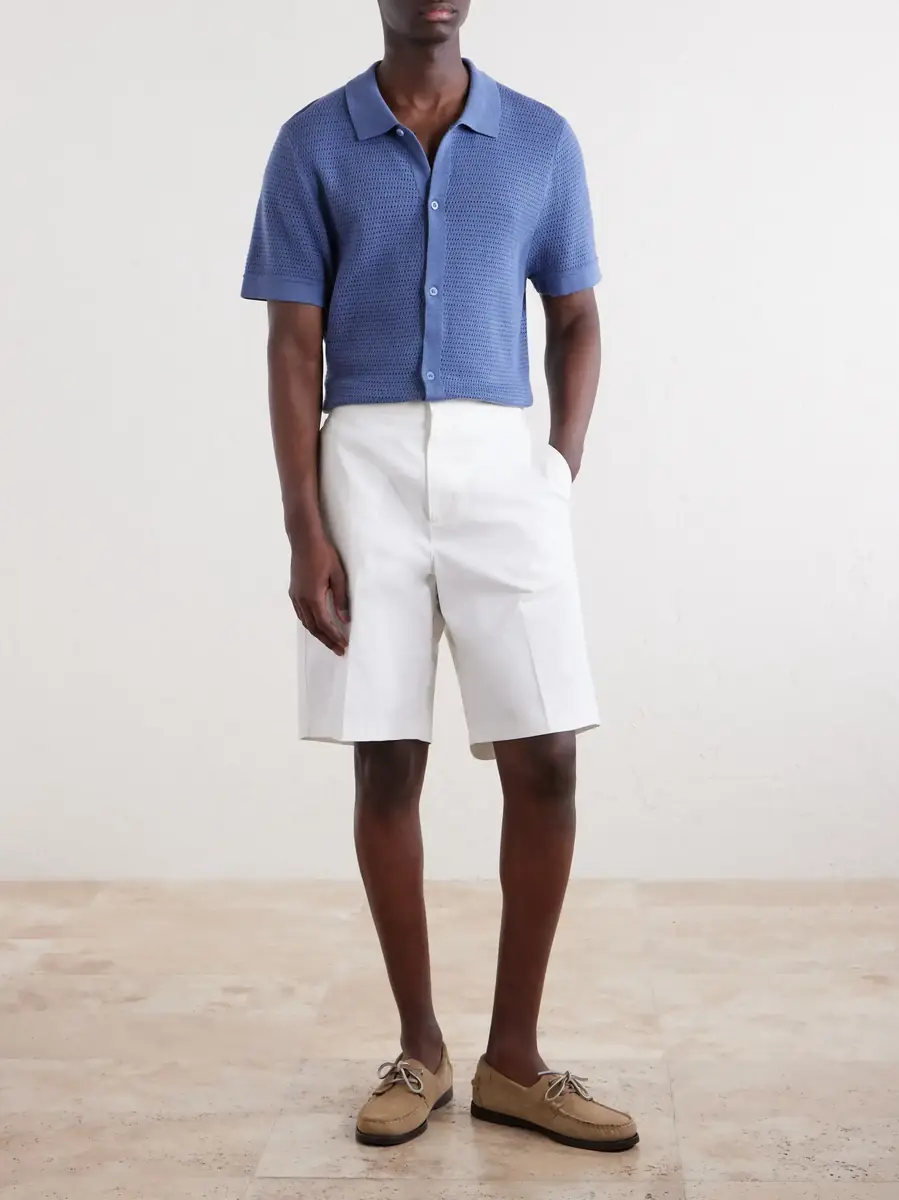 Onia Open-Knit Cotton Shirt | Thumbnail 2
