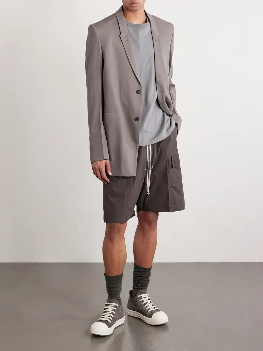 Rick Owens Cotton-Jersey T-Shirt - Men | Thumbnail 2 Rick Owens Cotton-Jersey T-Shirt - Men | Thumbnail 2