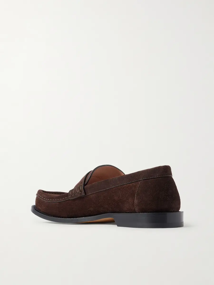 Loewe Campo Suede Loafers - Men | Thumbnail 4