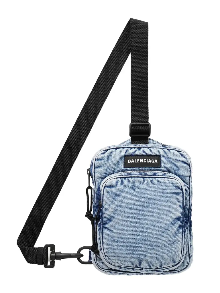 Balenciaga Explorer Logo-Appliquéd Nylon-Twill Messenger Bag - Men | Thumbnail 1 Balenciaga Explorer Logo-Appliquéd Nylon-Twill Messenger Bag - Men | Thumbnail 1
