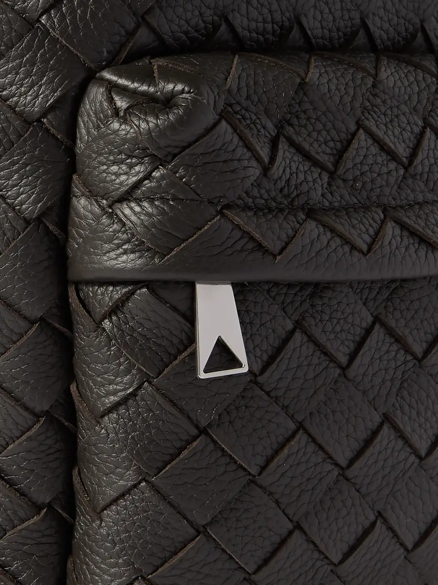 Bottega Veneta Intrecciato Full-Grain Leather Backpack - Men | Thumbnail 4 Bottega Veneta Intrecciato Full-Grain Leather Backpack - Men | Thumbnail 4